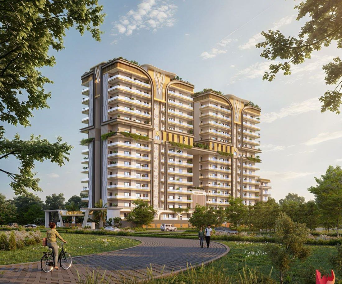 AARV Twin Towers High Ground Road Zirakpur, project view