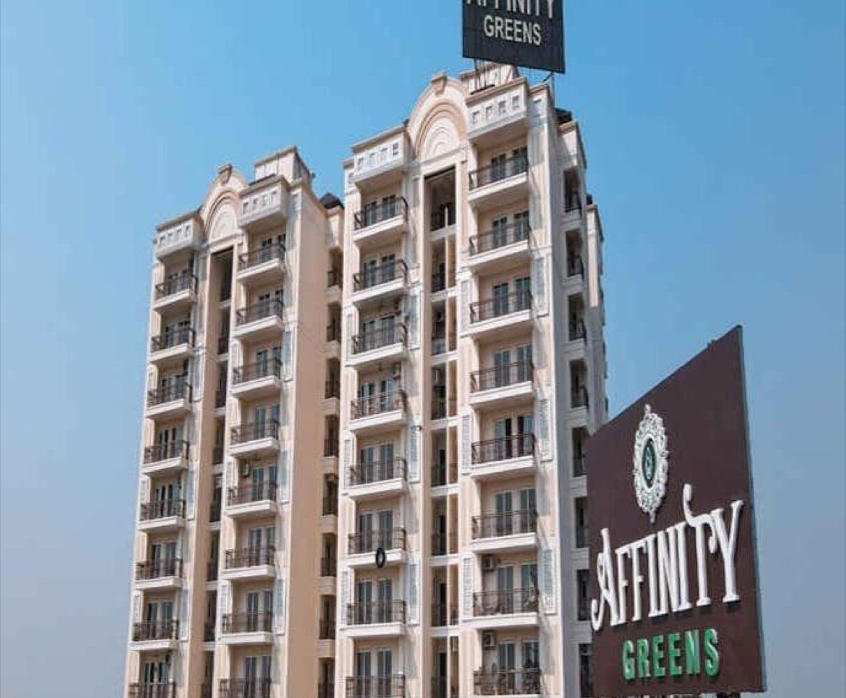 Affinity Greens Airport Road Zirakpur, project view