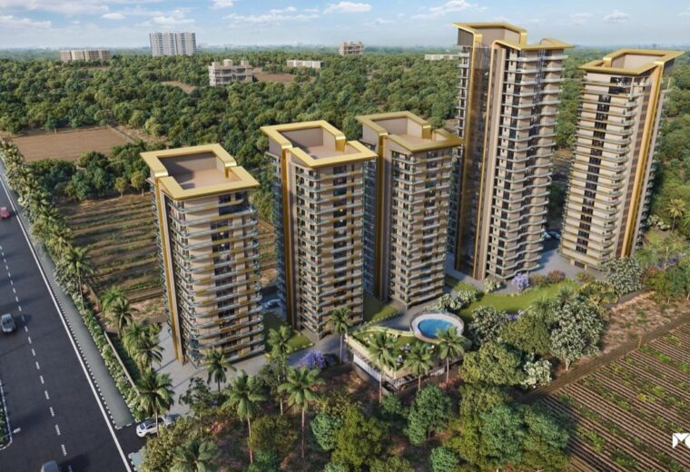Atlantis Three Sixty Airport Road Zirakpur, project view