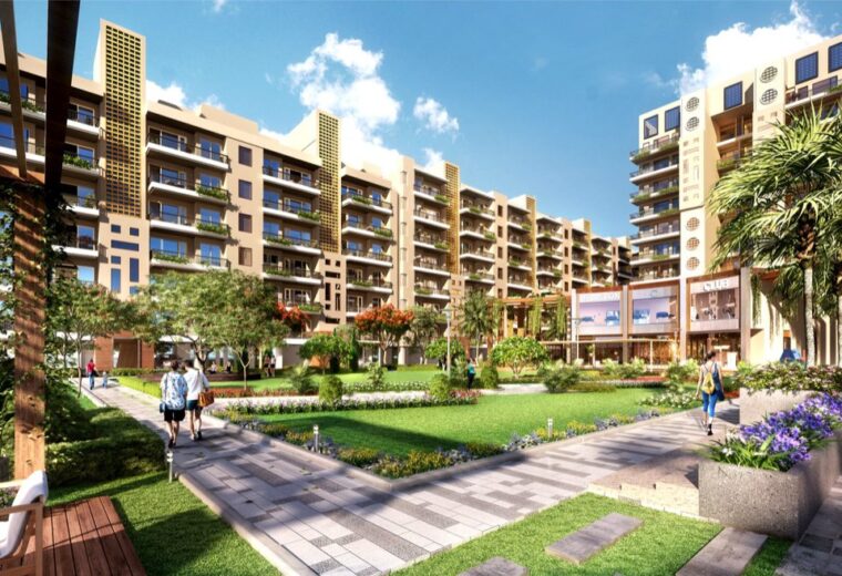 Beliston Avenue Old Ambala Road Zirakpur, project view
