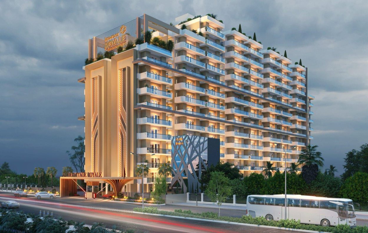 Hermitage Royale VIP Road Zirakpur, project view