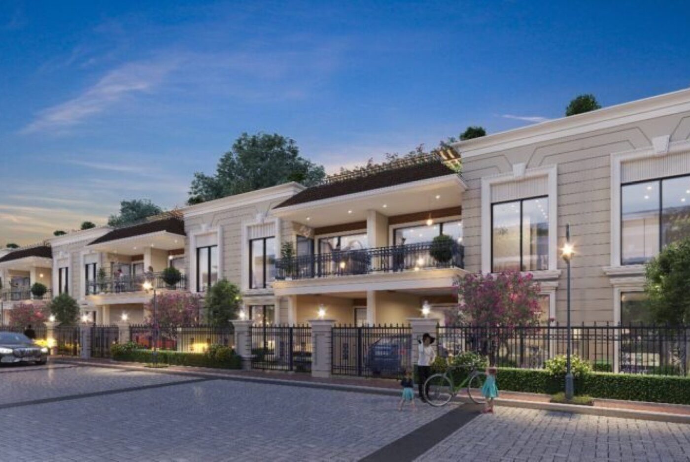 Highland Luxuria High Ground Road Zirakpur, project view