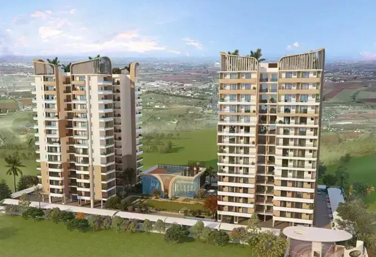Skyline Elevate Airport Road Zirakpur, project view