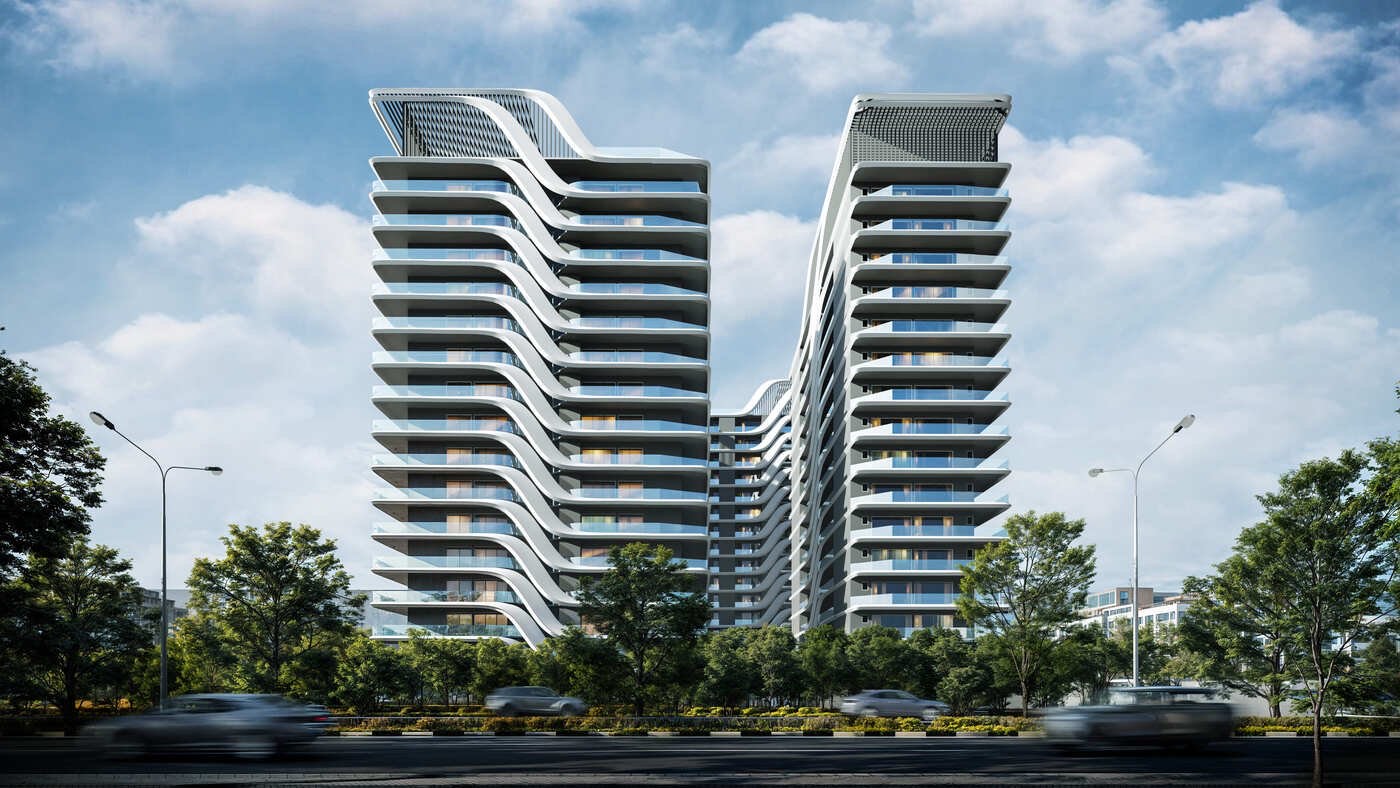 SkyTouch Towers Peer Muchalla Zirakpur, project view